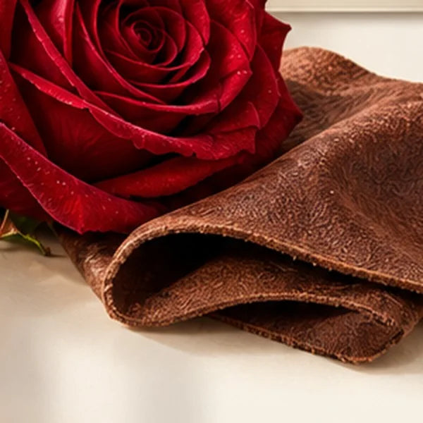 Rose, leather