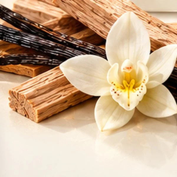 Sandalwood, vanilla