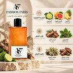Passion Paris notes: Bergamot, grapefruit, pineapple; Cedar, patchouli; Oakmoss, woody notes